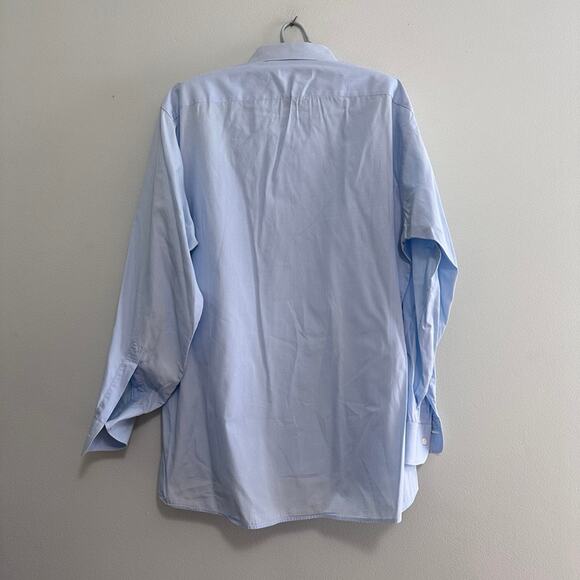 Vintage Christian Dior blue button down size L - Picture 3 of 6